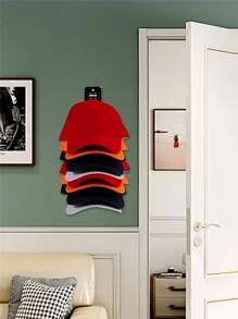 Hat Organizer For Baseball Caps, Hat Rack For Wall With Strong Adhesive Hold Up To 20 Hats, Hat Hanger Holder Display For Door Closet, Cap Organizer Storage Multilayer Two Mounting Option, Gender Reveal Party, Perfect For Birthdays, Weddings, Parties, The Perfect Gift For Colleagues, Friends, And Family, Back To School