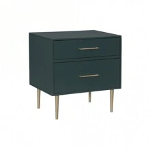 Galena 2-Drawer Nightstand, Navy