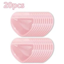 10/20件心形首饰小袋子可爱心形自封袋礼物自封袋返校