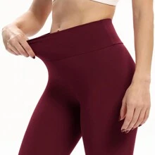 Set de 3 bucăți pentru femei, cu ridicare la fund, jambiere de compresie fără sudură, pantaloni de yoga sport cu talie înaltă