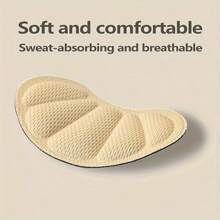 6/2 piezas Almohadillas adhesivas para el talón, insertos de espuma gruesos y cómodos para zapatos, con función impermeable y reductora de tamaño, adecuados para hombres y mujeres, un regalo ideal para el cónyuge y la madre - Sin fragancia, sin electricidad, sin batería requerida