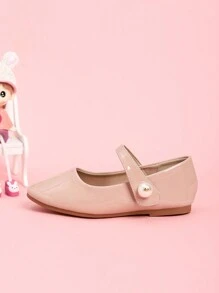 1 par de zapatos planos lindos para niñas, adecuados para primavera/verano