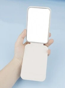 1 Pc Mini Mirror For Wallet Boys And Girls Portable Compact Mirror Folding Design, Suitable For Travel Makeup And Personal Use - Multicolor - View 12