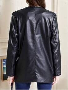 Modna i minimalistyczna marynarka dla kobiet z poczuciem luksusu, jesień i zima, nowy styl, luźny i ekskluzywny garnitur