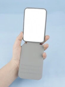 1 Pc Mini Mirror For Wallet Boys And Girls Portable Compact Mirror Folding Design, Suitable For Travel Makeup And Personal Use - Multicolor - View 8