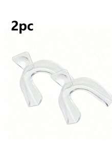 2pcs/4pcs/6pcs Sports Mouth Guards, Stop Snoring Anti Snoring Mouthguard Apnea Guard Bruxism Tray Sleep Aid Mouthguard Health Care,Sleep Teeth Guard For Stopping Grinding Teeth