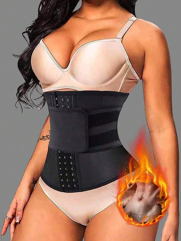 1pc Women Waist Trainer, Waist Trimmer Belt, Sauna Sweat Waist Cincher, Sports Waist Belt, Belly Band, Waist Slimmer Wrap Exercise Waist Belt Suitable For Workout Home Sports And Walk