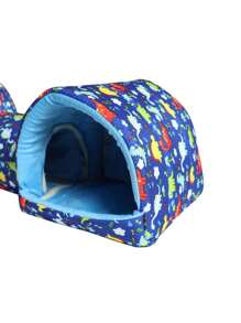 Comfortable Pet Hideaway, Can Play & Sleep - Animal Corner Tunnel Bed, Guinea Pig House, Easy To Assemble Ferret Hideout