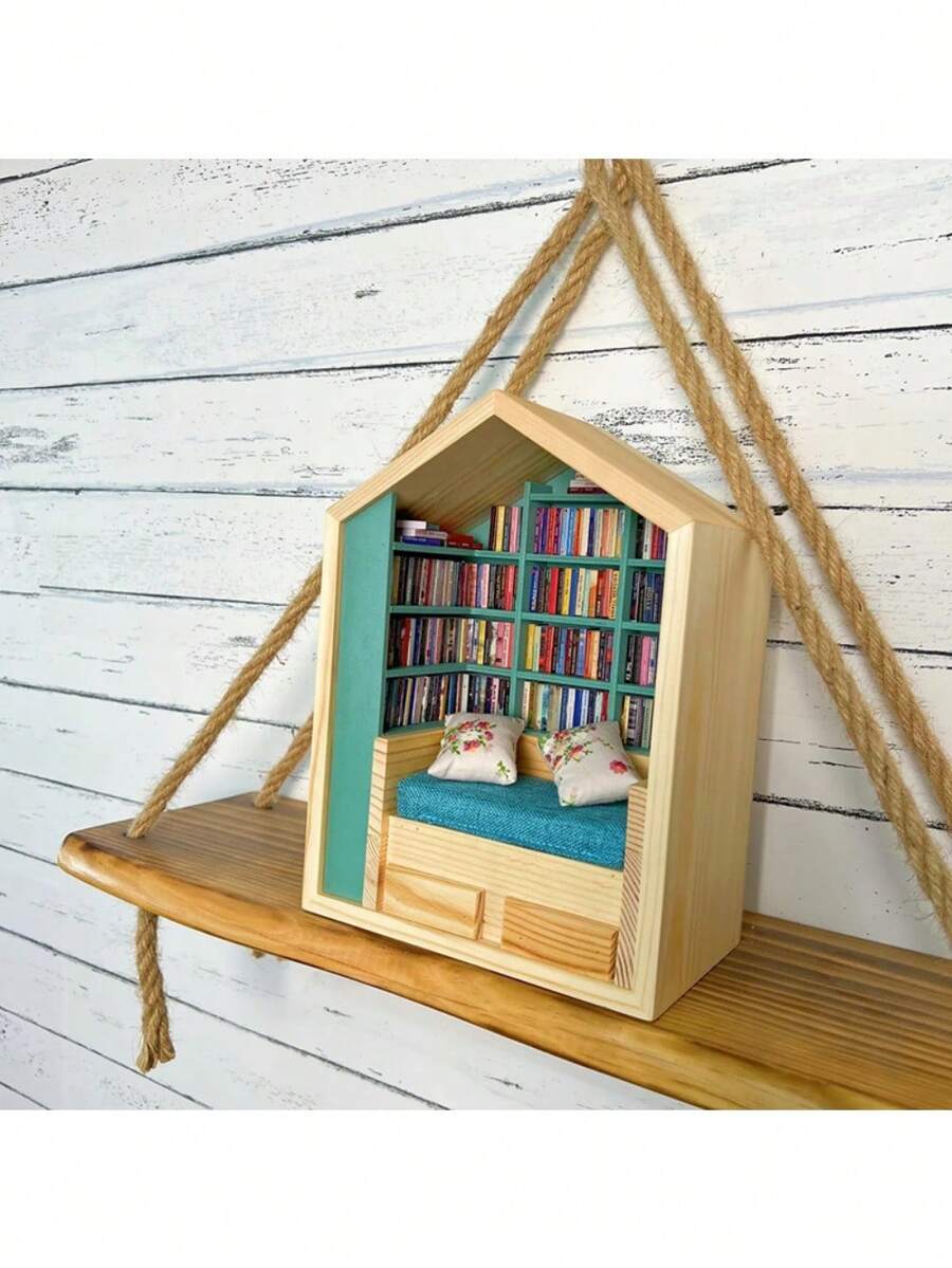 1PC Anxiety Bookroom Shake Away Your Anxiety Bookshelf Decorative Anxiety Book Back To School - Multicolor - View 1