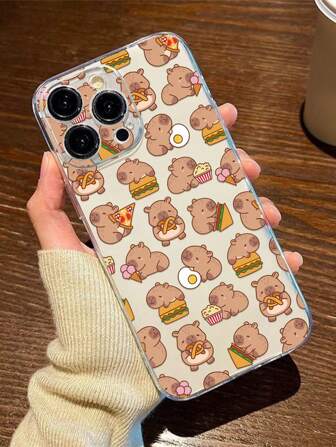 High Permeability Full-Screen Printed Shock-Proof Phone Case Compatible With IPhone P14 Pro Max, P13, P11, P12, XR, 7/8, Galaxy S24, A03s, A04, A13, A21s, A32, A53, S20 FE, S21, S22, Redmi 9, 9A, 10A, 10C, Note 9, Note 10, Note 11, Note 12, 12, 12C Waterproof Anti-Fall Scratch Resistant