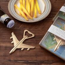 Abrebotellas con forma de avión, regalo de aviación para pilotos, decoración y recuerdo para fiesta de viaje, regalo de cumpleaños, regalo para invitados, artículos para bar y cocina, regalo para boda y despedida de soltera, regalo del Día de San Valentín