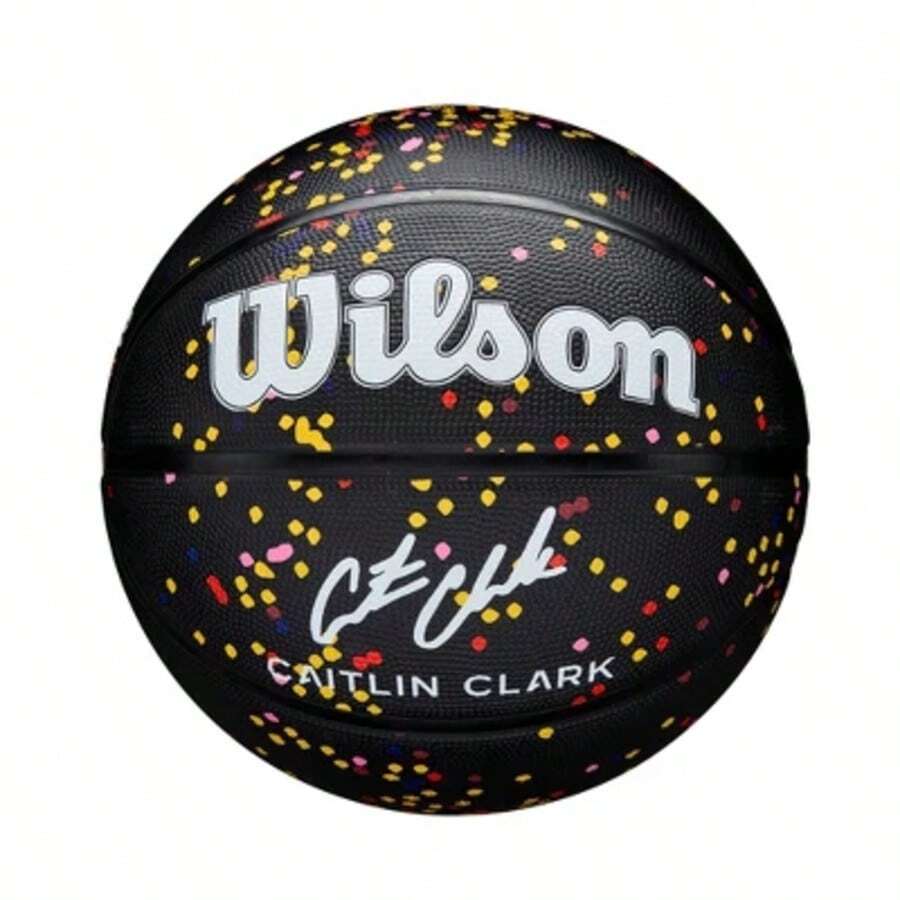 Wilson Caitlin Clark Journey Basketball Series - Yellow - View 1