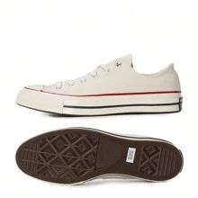 Converse 2025 中性款 Chuck Taylor 70s AO 帆布/硫化低帮运动鞋 162062C - 米色 - 查看 6