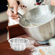 1件/2件/5件铝合金蛋糕模具阳极布丁果冻模具焦糖果冻模具烘焙模具 - 彩色 - 查看 7