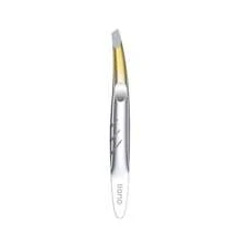LLANO Colorful Tweezer For Eyebrow And Fine Hair , Hair Remover Hairs Puller, Stainless Steel Makeup Tools/Silver Straight Tip