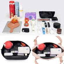Organiseur de sac à main à insérer pour le sac fourre-tout Le Pliage. Organiseur multi-poches en feutre, sac organiseur avec fermeture éclair. Sac de voyage essentiel