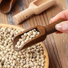 迷你木勺，榉木迷你勺，小浴盐勺，茶匙，哑光小调料勺，调料，浴盐，烹饪，小型厨房工具 - 彩色 - 查看 1