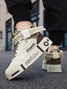 青少年户外高帮和低帮时尚休闲鞋、舒适运动鞋、跑步鞋、滑板鞋 - 彩色 - 查看 8