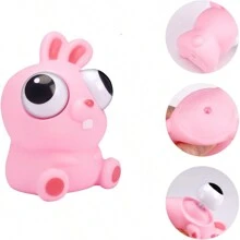 Cute Kawaii Animal Squeeze Toys With Pop-Out Eyes, Stress Relief Fidget Toys For Kids & Adults, Sensory Popping Balls For Anxiety, Birthday Party Favors, Kawaii Gifts For Boys & Girls