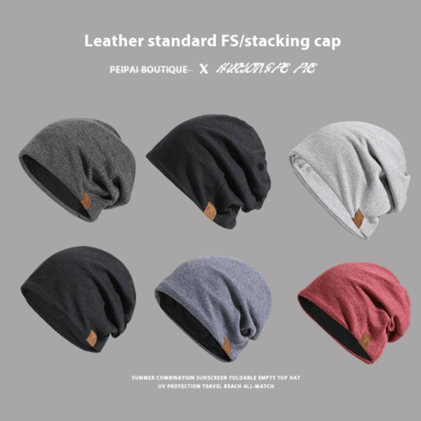 1 pezzo Cappello Hei Hei per uomo e donna, cappello invernale per l'autunno, accessorio in stile giapponese per studenti, adatto per ciclismo all'aperto, maglia calda, regalo per coppie, Natale, regali