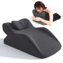 Relaxing Prone Pillow Face Down Pillow Ergonomic Memory Foam Sleeping Pillow Bed Soft Wedge Support For Reading Use Phone