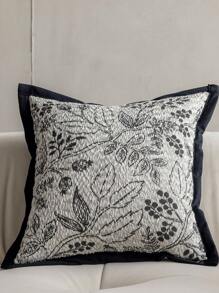 1 件装饰枕套，无填充物，简约风格雪尼尔提花面料边缘靠垫套，适用于家庭沙发学校装饰学校惊喜宿舍装饰返校 - 彩色 - 查看 16