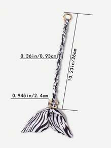 26cm Mobile Phone Hanging Rope, Scarf, Wrist Accessory, Woven Wrist Strap, Short And Thick Mobile Phone Hanging Chain, Anti Loss Mobile Phone Case Chain, Mobile Phone Chain