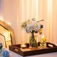 Superlele 12/18/24pcs Clear Glass Cylinder Vases, 4, 8, 12 Inch Tall Cylinder Vases For Centerpieces, Glass Flower Vase, Hurricane Floating Candle Holder Vase For Table Shelf, Party, Wedding, Home