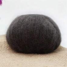Bolsa de fios variegados de 6 fios - Mudança gradual de cor e mistura de renda de 50% acrílico, 30% alpaca, 20% angorá para tricô e crochê faça você mesmo, suéteres, xales e jaquetas da moda outono e inverno