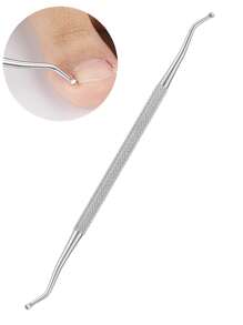Bộ 5 dụng cụ chăm sóc tay và chân bằng thép không gỉ chuyên dụng cho móng chân mọc ngược - Dụng cụ đẩy móng hai đầu, dao cắt móng chân, dũa móng hai đầu, xẻng, kéo cắt móng hai đầu, dùng để làm sạch và loại bỏ da chết ở tay và chân, móng chân mọc ngược và móng tay thô bên trong - Bạc trắng - Xem 7
