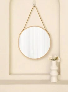 No-Drill Wall Mounted Dorm Vanity Mirror, Bathroom Wall Mounted Mirror, Washroom Makeup Mirror Birthday Gifts Graduation