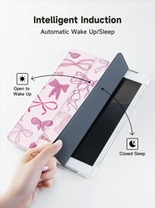 Bow Pad 保护套兼容 Ipad 7/8/9 代 10.2 英寸，兼容三星 Galaxy Tab A7 10.4 英寸，兼容华为 Matepad 10.4/Tab 保护套，带笔架，支持自动睡眠/唤醒盖 - 彩色 - 查看 5
