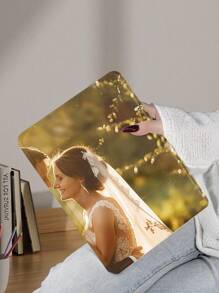 1pc Custom Family, Kids, Pets, Couple Photo Transparent Protective Case Compatible With IPad Pro 13, Air 13 Models, Shockproof