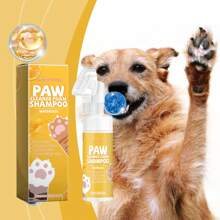 100ML Large Capacity Pet Paw Foam Cleanser Pet Cleaning Care Moisturizing And Nourishing Cat And Dog Paws Is Rich In Moisturizing And Nourishing Ingredients, Such As Natural Plant Oils, Etc