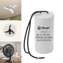 CYLINDRICAL CAPACITOR FOR FAN 220V 12UF 250V.AC - View 5