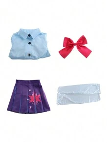 Trang phục cosplay Purple Yue, trang phục hóa trang nhân vật Anime, đồng phục trường JK đáng yêu và ngọt ngào - Chạng vạng lấp lánh - Xem 5