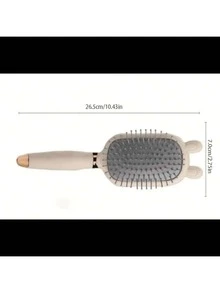 Octopus Massage Comb Suitable For Curly And Knot Hair - Beige - View 8
