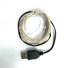 Colorful Usb Silver Wire
