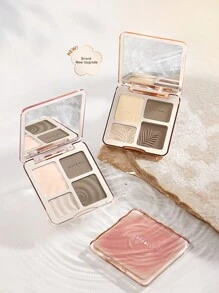 JUDYDOLL 9g 高光和轮廓调色板，腮红调色板，哑光高光和阴影，适合初学者、派对、礼物、婚礼。特别新产品，与众不同，送给朋友、女朋友、时尚女性的礼物