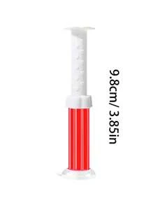1 pieza, Gel perfumado con aroma a flor -Ambientador y Limpiador de inodoro - Suministros de limpieza de inodoro rellenables para decoración del baño del hogar y la escuela en verano