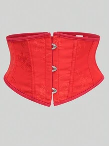 Women's Waist Trainer Corset Belt With Back Lace-Up, New Year Party, Valentine's Day, Holiday Tops, St. Patrick's Day Outfit, Halloween Costume - Multicolor - View 65