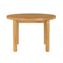 Better Homes & Gardens Adlin 39.125" Round Dining Table, Light Honey