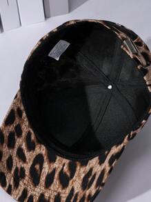 1 bucată nouă șapcă de baseball cu imprimeu leopard pentru bărbați și femei, parasolar la modă și respirabilă pentru uzura zilnică, protecție solară pentru călătorii, șapcă de baseball, ținută elegantă și exterioară