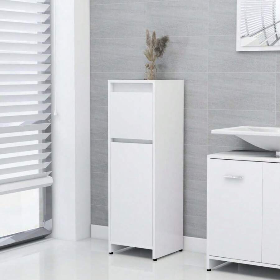 Bathroom Furniture Set Home Bathroom Decor Bathroom Organizer Summer Bathroom Accessories Storage - White - View 1