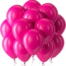 20 Stücke Mehrfarbige Latex-Luftballons in Unifarben, frei kombinierbar für Geburtstag, Hochzeit, Graduation, Weihnachten, Silvester Fest Deko - Verschiedenfarbig - Übersicht 20