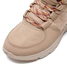 Skechers 女士 Glacial Ultra 保暖内衬软底休闲靴，日常及户外穿着，透气 Goga Mat 高回弹鞋垫，舒适回弹靴，144194-TAN - 棕褐色 - 查看 9