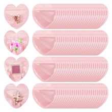 10/20件心形首饰小袋子可爱心形自封袋礼物自封袋返校