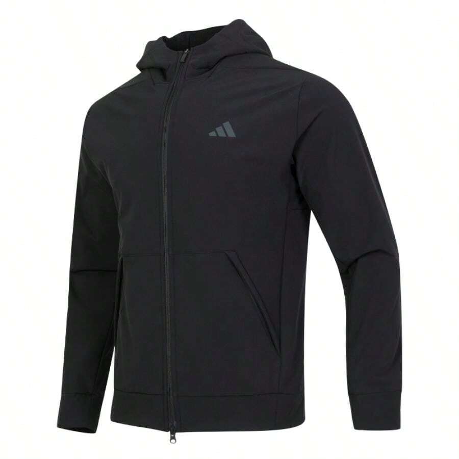 Áo khoác nam có mũ lót lông cừu D4T CR FZ HD Jacket Outerwear IN5607 - màu đen - Xem 1