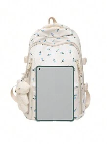 时尚女士背包，多隔层和口袋设计，经久耐用，学生背包，多功能背包，休闲背包，大容量旅行背包，返校必备