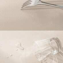 Premium American-Style Waterproof & Oil-Resistant Washable Leather Coasters, Luxurious Tableware Placemats - Multicolor - View 5